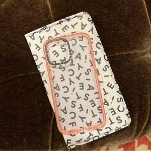 Casetify iPhone 13 Pro Max pink clear